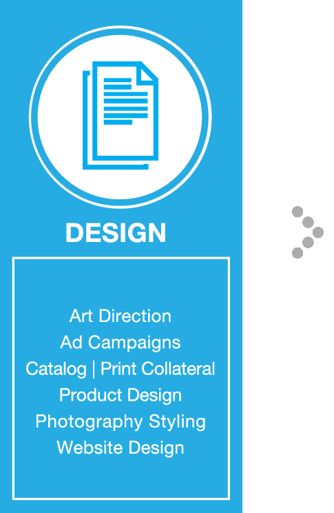 Jonas Creative Design Services: Art Direction, Ad Campaigns, Catalogs & Print Collateral, Product Design, Photography Styling, Website Design
